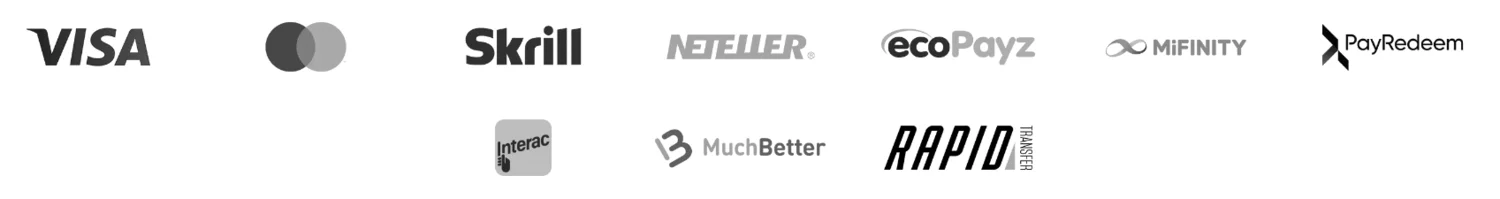 WinMega Casino Zahlungsmethoden mit Visa, Mastercard, Skrill, Neteller, ecoPayz, MiFinity und weiteren Zahlungsdiensten